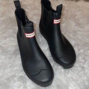 Hunter ankle boots